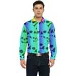 Rainbow Skull Collection Men s Long Sleeve  Shirt
