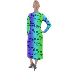 Velvet Maxi Wrap Dress 