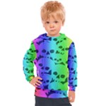 Rainbow Skull Collection Kids  Hooded Pullover