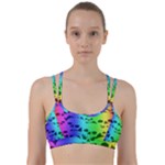 Rainbow Skull Collection Line Them Up Sports Bra