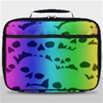 Rainbow Skull Collection Full Print Lunch Bag