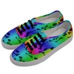 Rainbow Skull Collection Men s Classic Low Top Sneakers