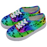 Rainbow Skull Collection Kids  Classic Low Top Sneakers