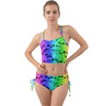 Rainbow Skull Collection Mini Tank Bikini Set