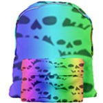 Rainbow Skull Collection Giant Full Print Backpack