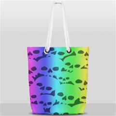 Full Print Rope Handle Tote (Small) 