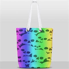 Full Print Rope Handle Tote (Small) 