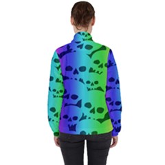 Women s High Neck Windbreaker 