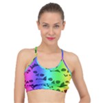 Rainbow Skull Collection Basic Training Sports Bra