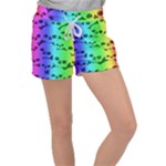 Rainbow Skull Collection Velour Lounge Shorts