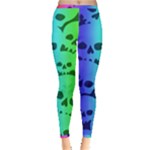 Rainbow Skull Collection Inside Out Leggings