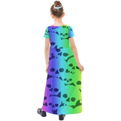 Kids  Short Sleeve Maxi Dress 