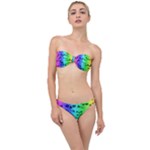 Rainbow Skull Collection Classic Bandeau Bikini Set