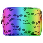 Rainbow Skull Collection Make Up Pouch (Medium)