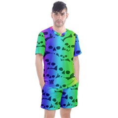 Men s Mesh T-Shirt and Shorts Set 
