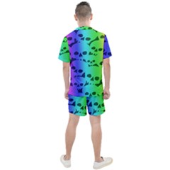 Men s Mesh T-Shirt and Shorts Set 