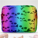 Rainbow Skull Collection Make Up Pouch (Large)