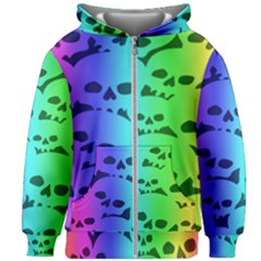 Kids  Zipper Hoodie Without Drawstring 