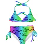 Rainbow Skull Collection Kids  Classic Bikini Set