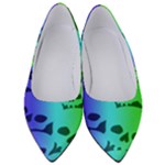 Rainbow Skull Collection Women s Low Heels