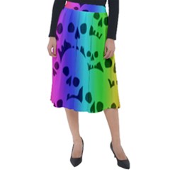 Classic Velour Midi Skirt  