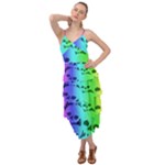 Rainbow Skull Collection Layered Bottom Dress