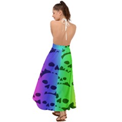 Backless Maxi Beach Dress 