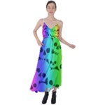 Rainbow Skull Collection Tie Back Maxi Dress