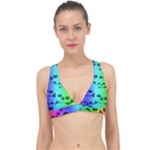 Rainbow Skull Collection Classic Banded Bikini Top