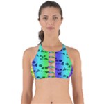 Rainbow Skull Collection Perfectly Cut Out Bikini Top