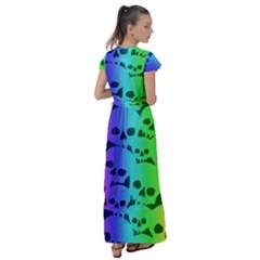 Flutter Sleeve Maxi Dress 