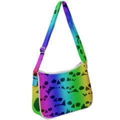 Zip Up Shoulder Bag 