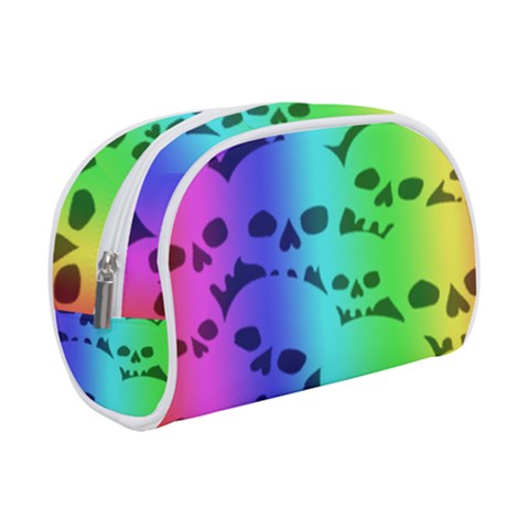 Rainbow Skull Collection Make Up Case (Small) from ArtsNow.com