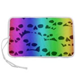 Rainbow Skull Collection Pen Storage Case (L)