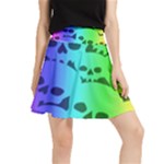 Rainbow Skull Collection Waistband Skirt