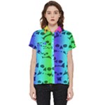 Rainbow Skull Collection Short Sleeve Pocket Shirt