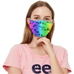 Rainbow Skull Collection Fitted Cloth Face Mask (Adult)