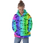 Rainbow Skull Collection Kids  Oversized Hoodie