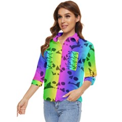 Women s Quarter Sleeve Pocket Shirt 