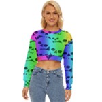 Rainbow Skull Collection Lightweight Long Sleeve Sweatshirt