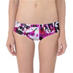 Pink Checker Graffiti  Classic Bikini Bottoms