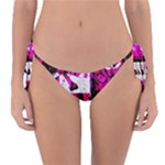 Pink Checker Graffiti  Reversible Bikini Bottom