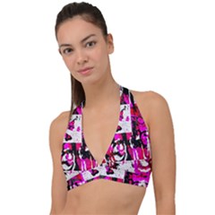 Halter Plunge Bikini Top 