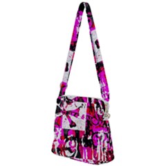 Zipper Messenger Bag 