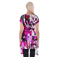 Short Sleeve Side Drop Tunic 