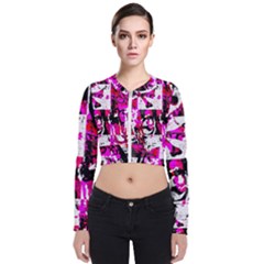 Long Sleeve Zip Up Bomber Jacket 
