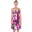 Ruffle Detail Chiffon Dress 