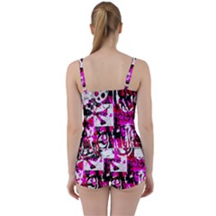 Tie Front Two Piece Tankini 