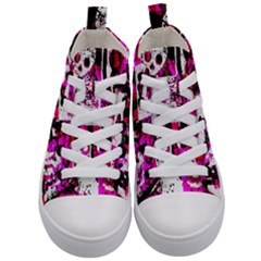 Kids  Mid-Top Canvas Sneakers 
