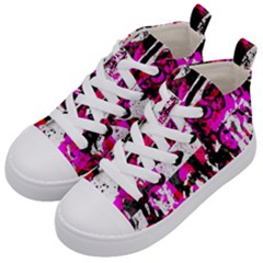 Kids  Mid-Top Canvas Sneakers 